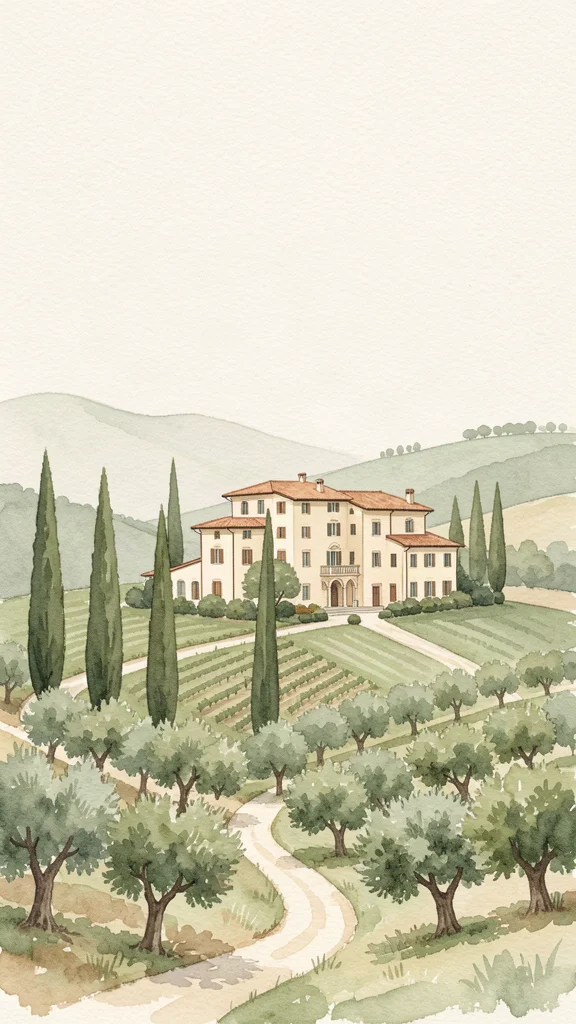 Villa Cetinale Tuscan Hills